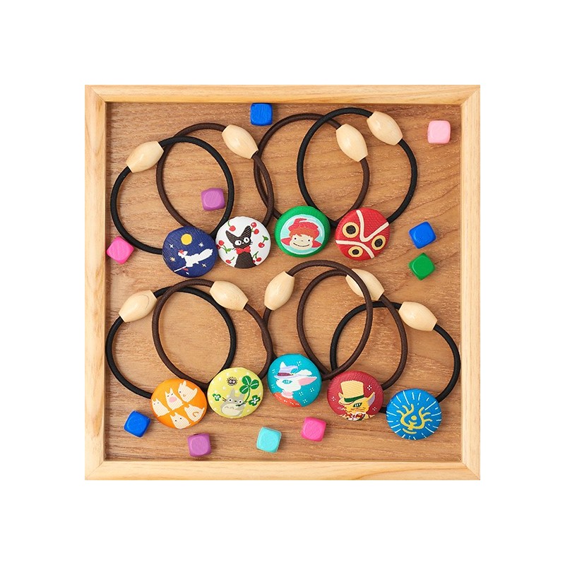 Accessories - Button Style Hair Band San's Mask - Princess Mononoke