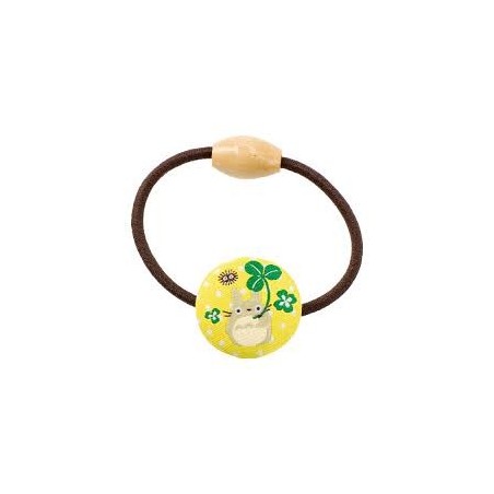 Accessories - Button Style Hair Band Totoro & Clover - My Neighbor Totoro