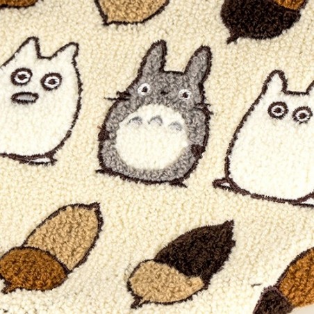 Bags - Beige Embroidered Bag Totoro Hazelnut - My Neighbor Totoro