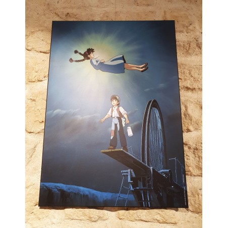 Tableaux - Tableau 35x50 Ghibli - Le Château dans le ciel