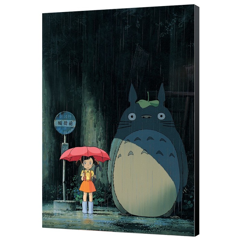 Ghibli - My neighbor totoro 35x50cm wood panel