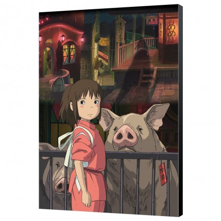 Wood Pannel - Ghibli - Spirited Away - 35x50cm Wood Panel