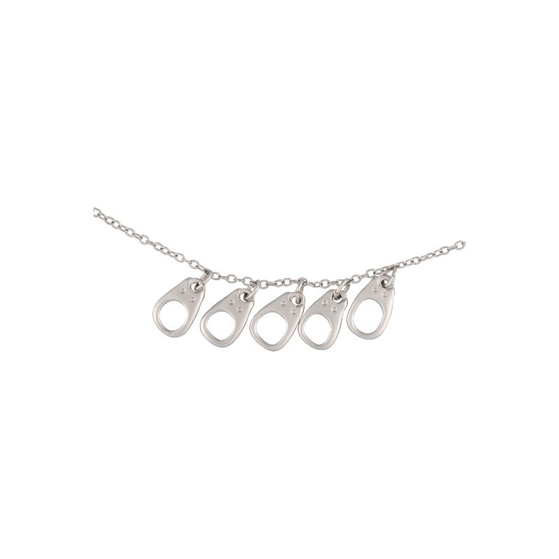 Bijoux - Bijou Collier Totoro Blanc Metal- Mon Voisin Totoro