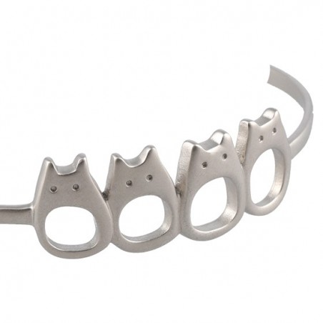 Jewellery - White Totoro Metal Garland Bracelet - My Neighbor Totoro