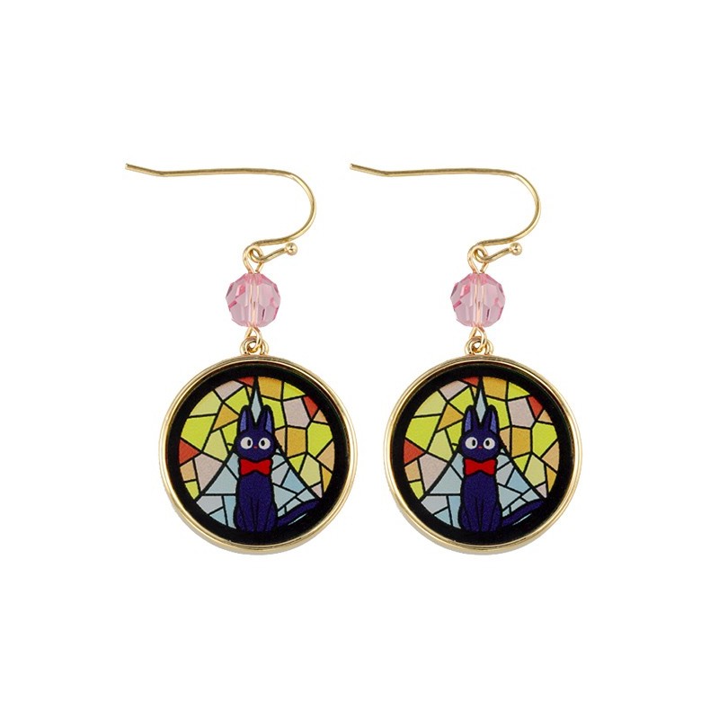 Bijoux - Bijou Boucles d’oreilles Jiji Vitrail - Kiki la petite Sorcière