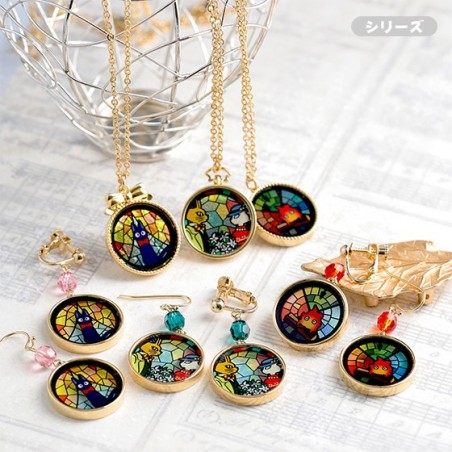 Jewellery - STAINED GLASS SERIES - PIERCED EARRINGS KIKI- KIKI'S DELIVERY