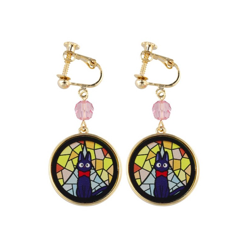 Jewellery - STAINED GLASS SERIES - EARRINGS KIKI- KIKI'S DELIVERY