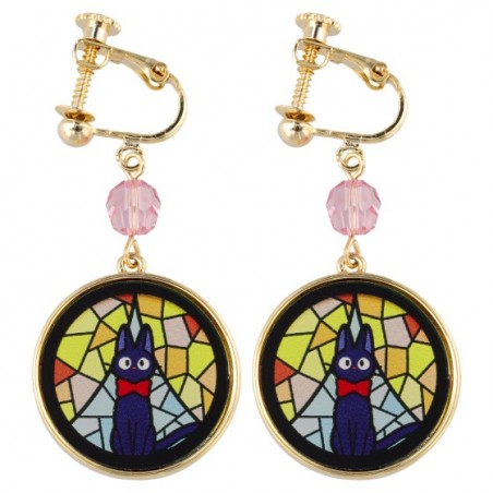 Jewellery - STAINED GLASS SERIES - EARRINGS KIKI- KIKI'S DELIVERY