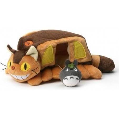 Fluffy Plush - Plush Catbus House With Totoro - My Neighbor Totoro