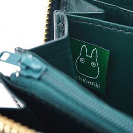 Portefeuille Long En Cuir Totoro Et Fleurs- Mon Voisin Totoro