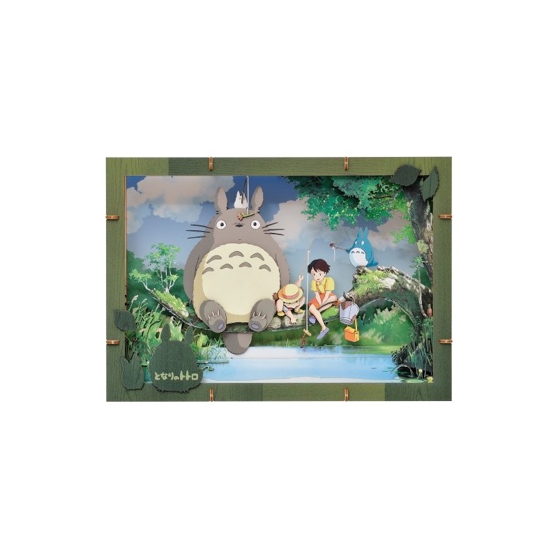 Paper Theaters - Premium Paper Theater Totoro Fishiing - My Neighbor Totoro