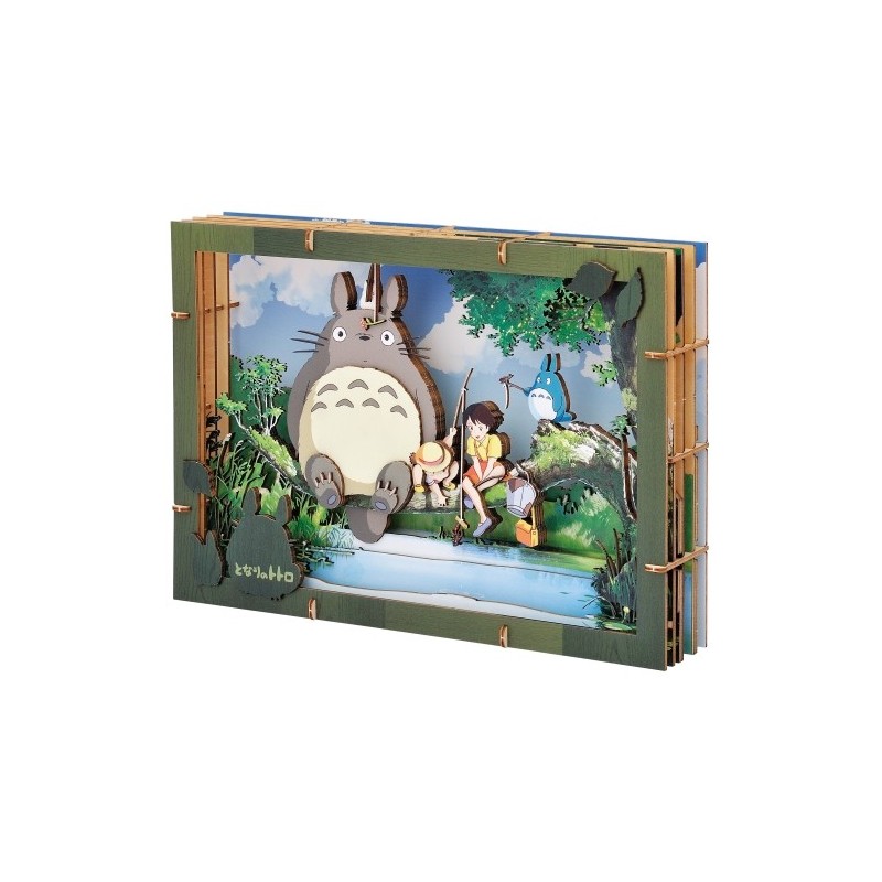 Paper Theaters - Premium Paper Theater Totoro Fishiing - My Neighbor Totoro