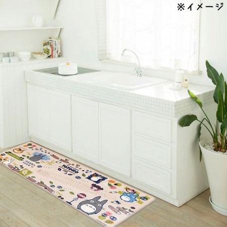 TAPIS DE JEU PLASTIFIE 45X120 CM TOTORO DESSINE- MON VOISIN TOTORO