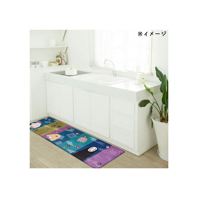 Carpet - PLASTIC LONG PLAY MAT DUSK 45X120CM(BLUE)- SPIRITED AWAY