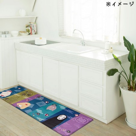 Carpet - PLASTIC LONG PLAY MAT DUSK 45X120CM(BLUE)- SPIRITED AWAY