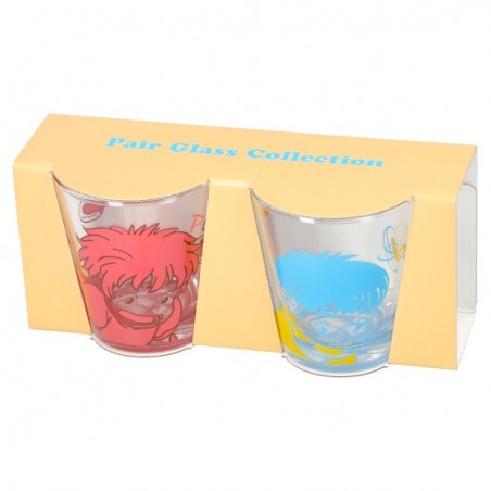 Kitchen and tableware - Pair Glasses Ponyo & Sosuke – Ponyo on the Cliff