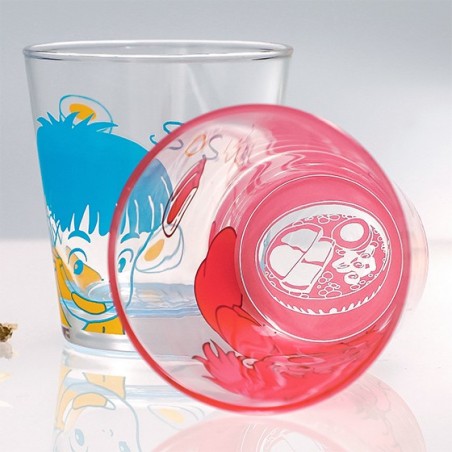 Cuisine et vaisselle - Set 2 Verres Ponyo & Sosuke - Ponyo sur la falaise