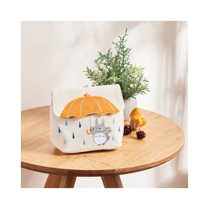 Bags - Purse Totoro Orange Umbrella - My Neighbor Totoro