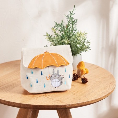 Bags - Purse Totoro Orange Umbrella - My Neighbor Totoro