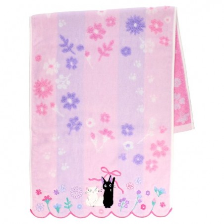 Linge de maison - Serviette Jiji Et Lily 34x80cm - Kiki la petite sorcière