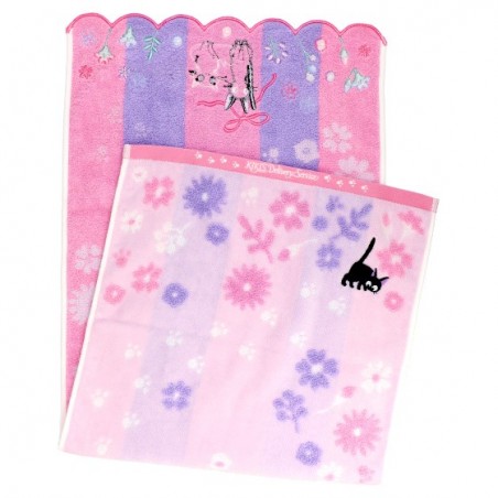 Linge de maison - Serviette Jiji Et Lily 34x80cm - Kiki la petite sorcière