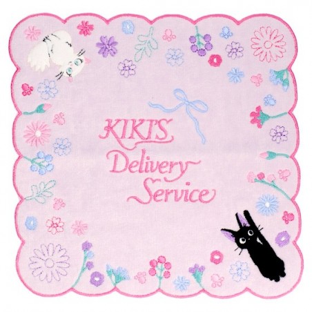 Mini-serviette Jiji Et Lily 25x25cm - Kiki La Petite Sorcière