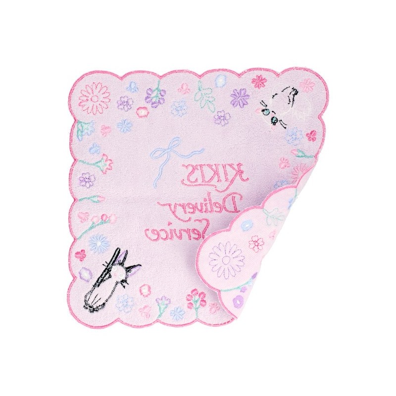 Linge de maison - Mini Serviette Jiji Et Lily 25x25cm - Kiki la petite sorcière