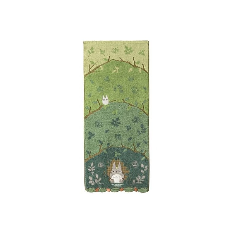 Household linen - Towel Totoro Hiding in the tree 34x80 cm - My Neighbor Totoro
