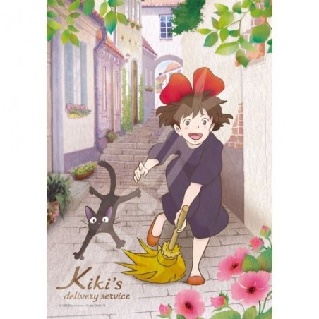 Puzzle - Puzzle Vitrail 208P Au départ Jiji - Kiki la petite sorcière