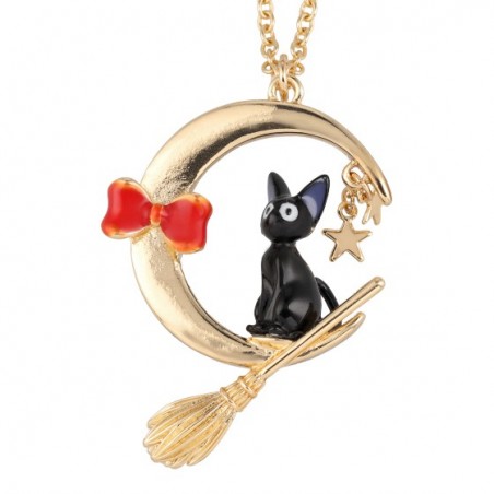 Jewellery - Jiji With Moon Necklace - Kiki's Delivery Service