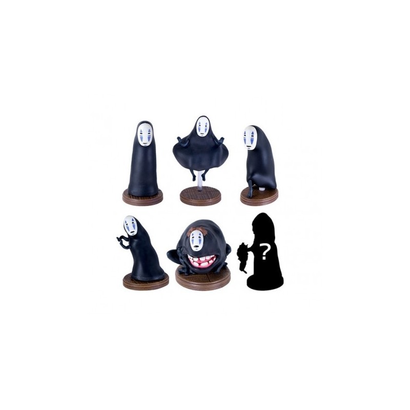 Figurines - Pose Collec No Face Assortiment de 6 Figurines - Le Voyage de Chihiro