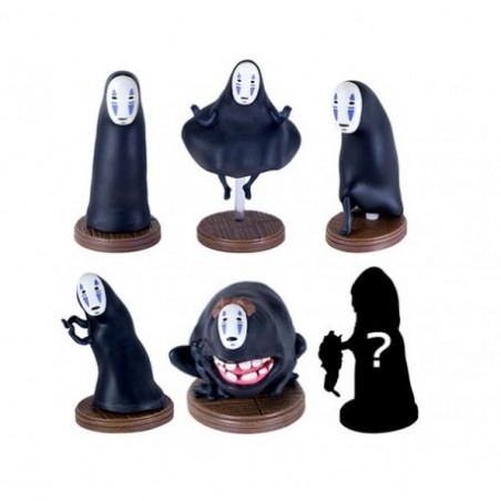 Figurines - Pose Collec No Face Assortiment de 6 Figurines - Le Voyage de Chihiro