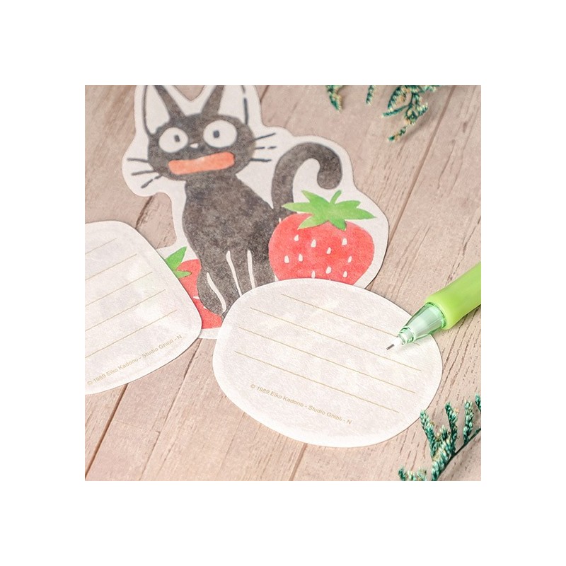 Postcards and Letter papers - Die-Cut Mini Letterset Kiriko Café - Kiki's Delivery Service
