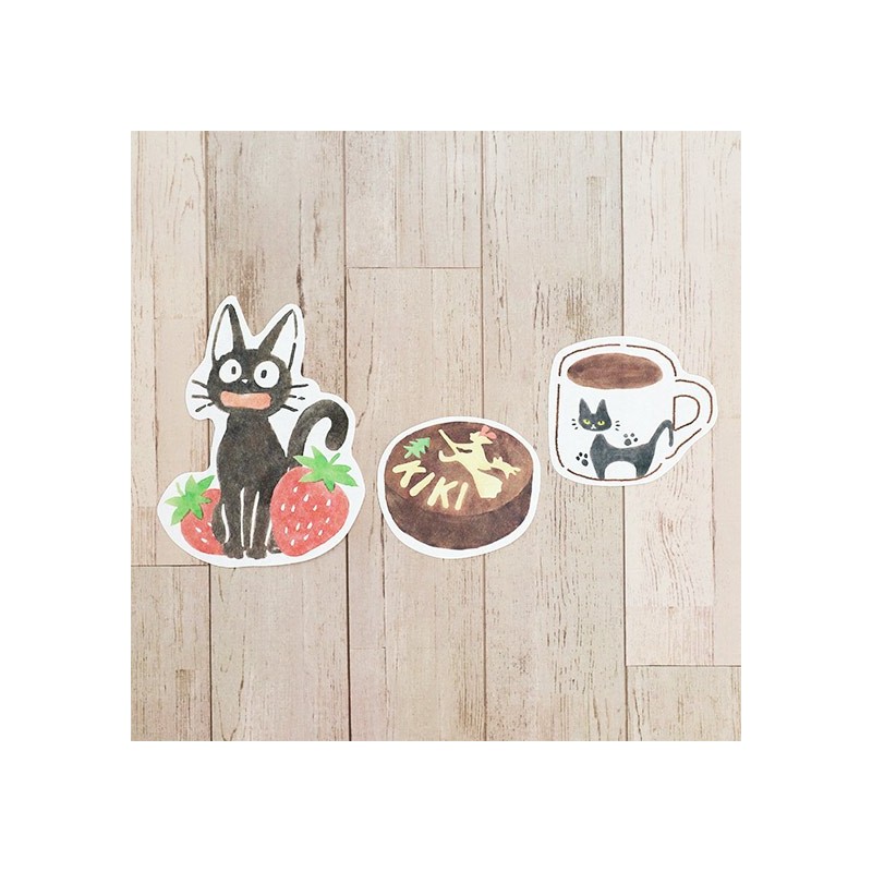 Postcards and Letter papers - Die-Cut Mini Letterset Kiriko Café - Kiki's Delivery Service