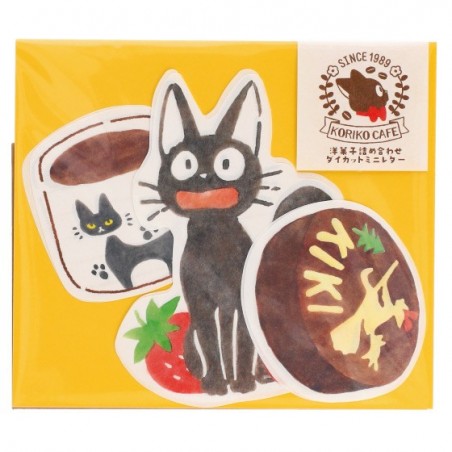 Postcards and Letter papers - Die-Cut Mini Letterset Kiriko Café - Kiki's Delivery Service