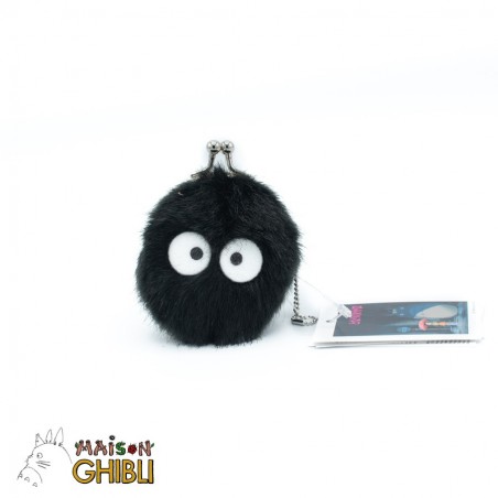 Porte-monnaie Peluche - Mini-Porte-Monnaie Peluche Noiraude - Mon Voisin Totoro