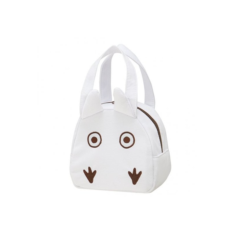 Pique-niques - Sac à Lunch Totoro Blanc Tissu - Mon Voisin Totoro