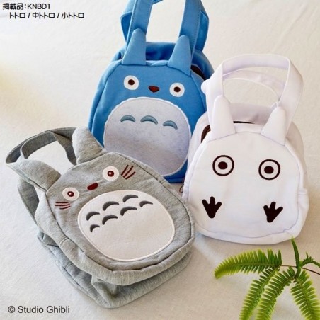 Pique-niques - Sac à Lunch Totoro Blanc Tissu - Mon Voisin Totoro