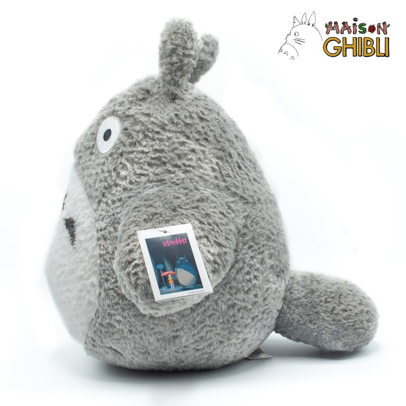 Plush Totoro Grey Fluffy Big - My Neighbor Totoro