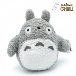 Peluche Totoro Sourire 25 cm gris/blanc Ghibli