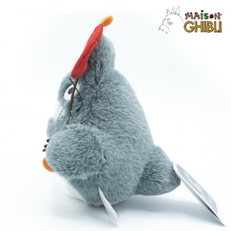 Peluches Classiques - Peluche Totoro Avec Parapluie Rouge - Mon Voisin Totoro