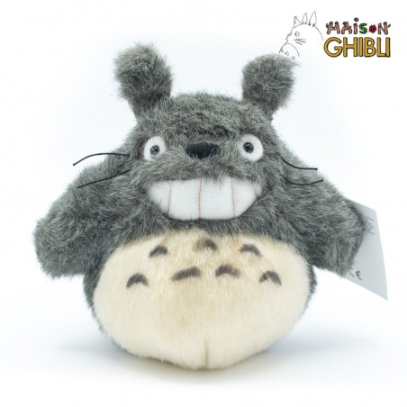 Classic Plush - Totoro Backpack Clip Grey - My Neighbor Totoro