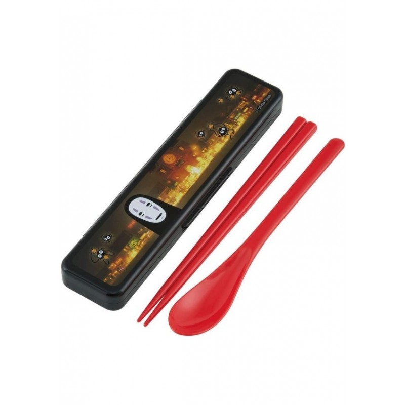 Chopsticks - Set Chopsticks & Spoon No Face Fireworks - Spirited Away