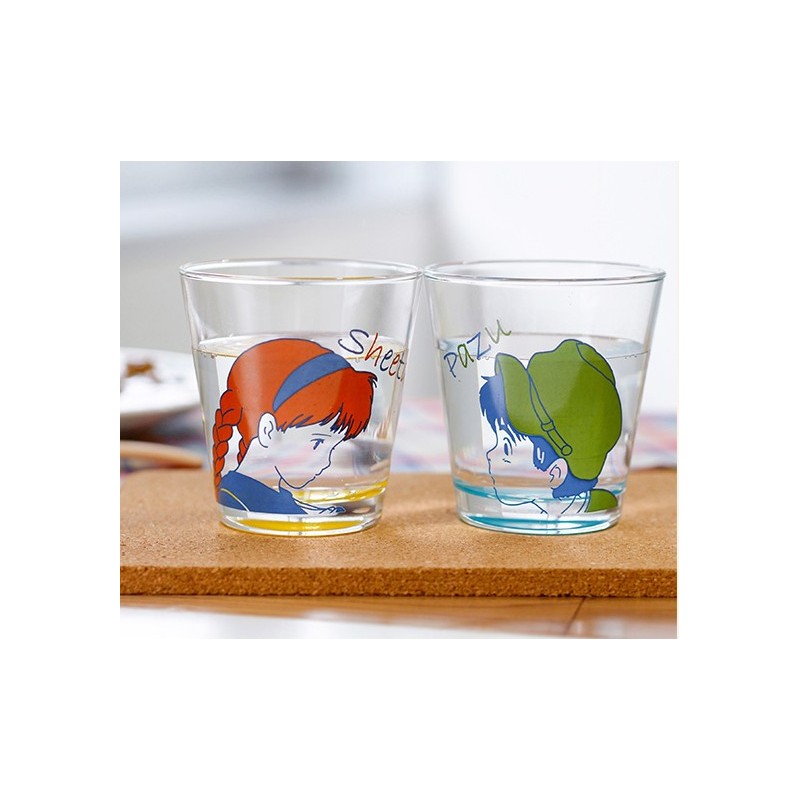 Kitchen and tableware - Pair Glasses Sheeta & Pazu - Castle in the Sky
