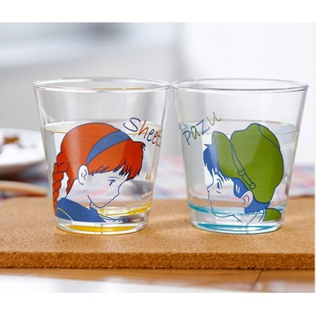 Kitchen and tableware - Pair Glasses Sheeta & Pazu - Castle in the Sky