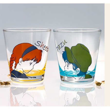 Kitchen and tableware - Pair Glasses Sheeta & Pazu - Castle in the Sky