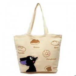 Bags - TOTE BAG JIJI AND HER BREAD- KIKI'S DELIVERY SERVICE