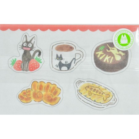 Autocollants Mascottes Kiriko Café - Kiki La Petite Sorcière Autocollants Mascottes Kiriko Café - Kiki La Petite Sorcière