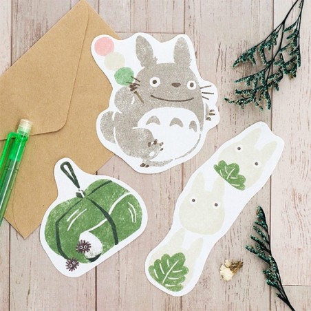 Mini-Papier à Lettres à Découper Bonbons Japonais - Mon Voisin Totoro