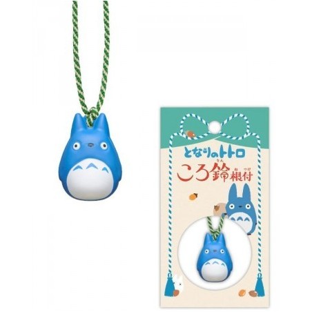 Strap Clochette Netsuke Totoro Bleu - Mon Voisin Totoro